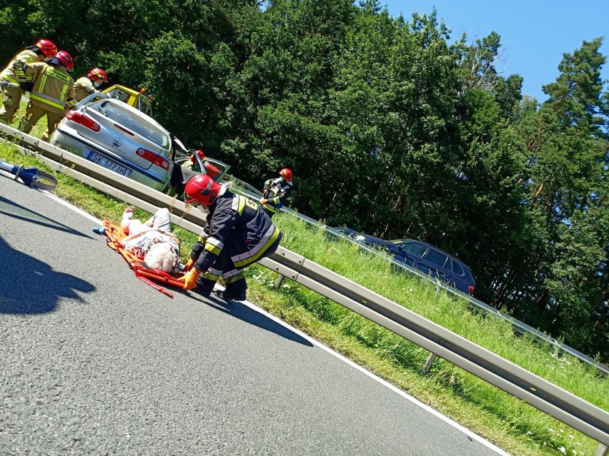 Do tragicznego wypadku doszło na DK 86 w Będzinie...