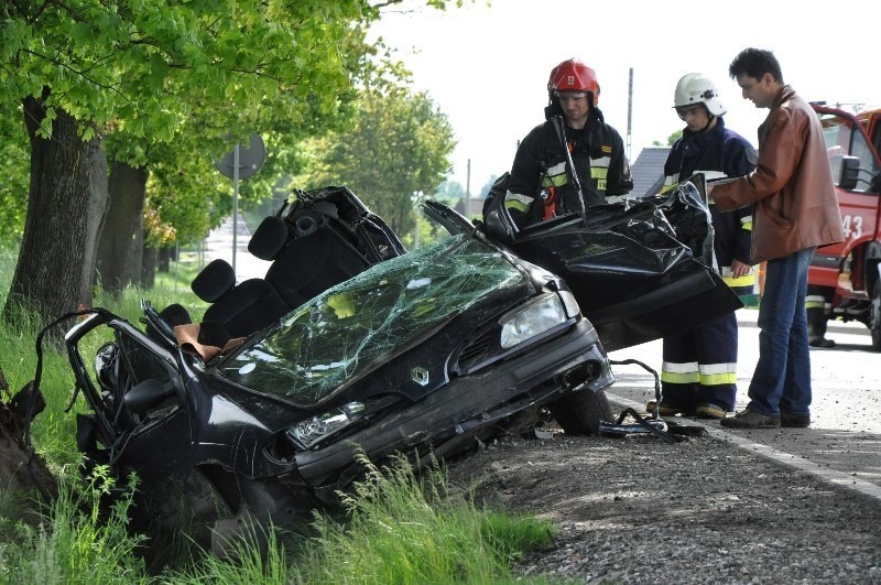 Tragiczny wypadek na drodze krajowej nr 43 w Jaworku (gm....