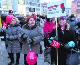 Manifestacja z okazji Dnia Kobiet w Koszalinie [ZDJĘCIA, WIDEO]