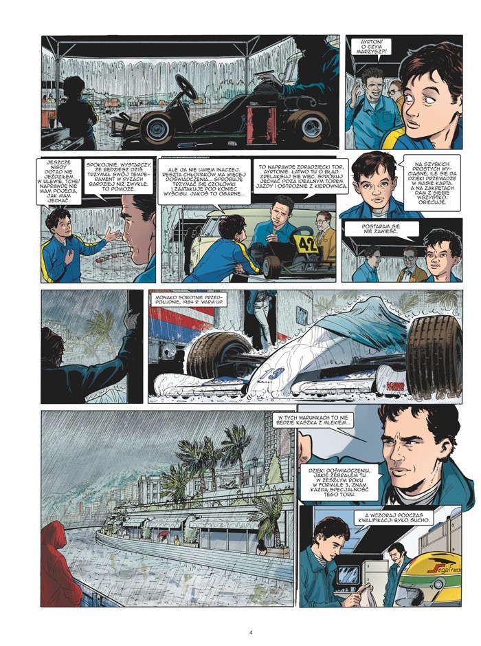 Ayrton Senna – Historia pewnego mitu [RECENZJA KOMIKSU]