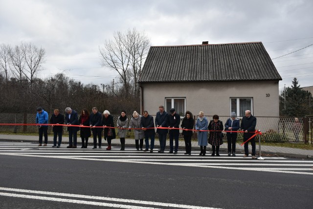 Oficjalnie otwarto do użytku ulicę Łośnicką w Zawierciu.