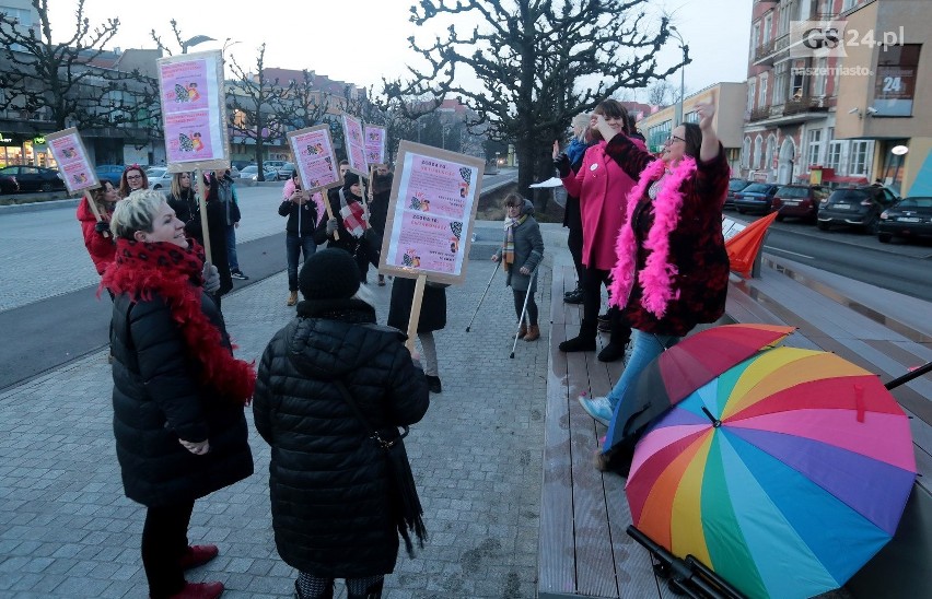 One Billion Rising w Szczecinie: Nazywam się Miliard. Tańcem walczą o prawa kobiet [ZDJĘCIA]