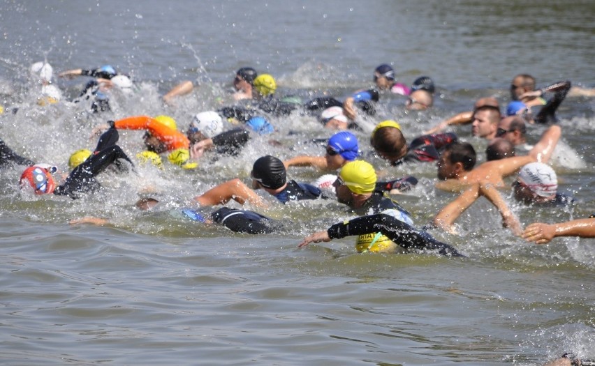 124 zawodników z całego kraju rywalizowało w Triathlonie Ziemi Sandomierskiej