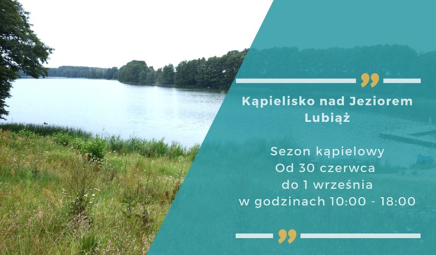 Kąpielisko nad Jeziorem Lubiąż...
