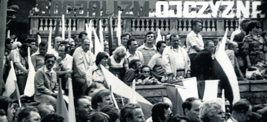 W Bielsku-Białej pochody maszerowały dawną ulicą W.I. Lenina