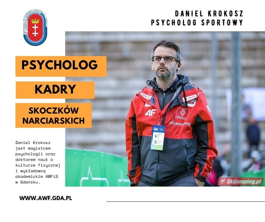 Daniel Krokosz to psycholog związany z Gdańskiem