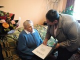 Pani Genowefa Bogal z Kolos w gminie Czarnocin skończyła 103 lata. Cieszy się dobrym zdrowiem
