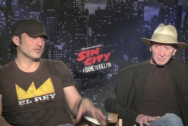 Franki Miller i Robert Rodriguez (fot. Dzień Dobry TVN/x-news)