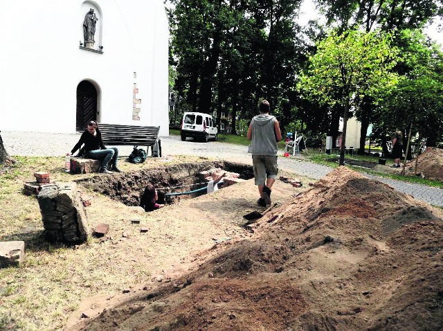 Prace archeologiczne w Rybniku potrwają jeszcze do końca tygodnia