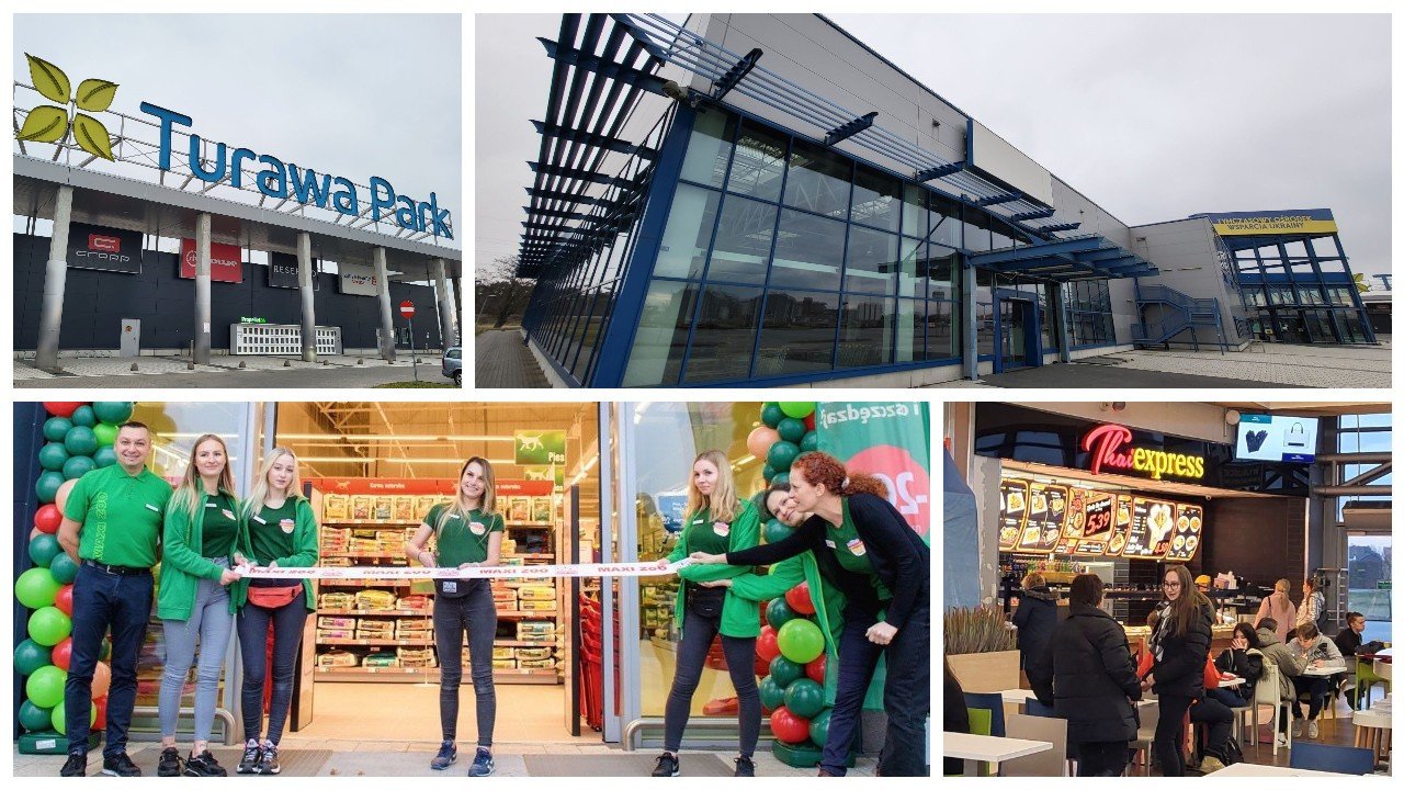 Here are the new stores in the Torawa Park shopping center in Opole.  It will be built at the Praktiker market place on April 25, 2023