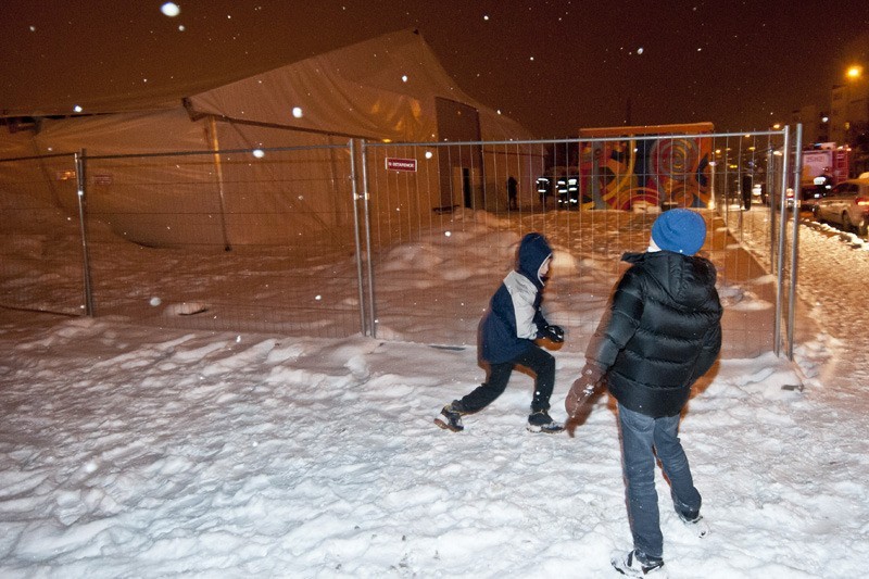 Zawalił się dach nad lodowiskiem na bydgoskich Wyżynach