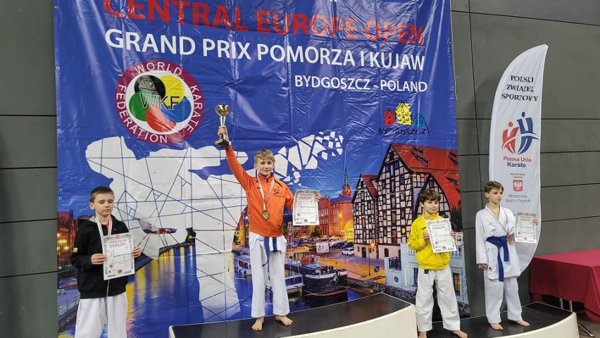 Złoci medaliści Białostockiego Klubu Karate