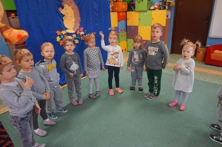 Wyjątkowy dzień w przedszkolu Pluszowego Niedźwiadka w Pawłowie. Dzieci zamieniły się w jeże 