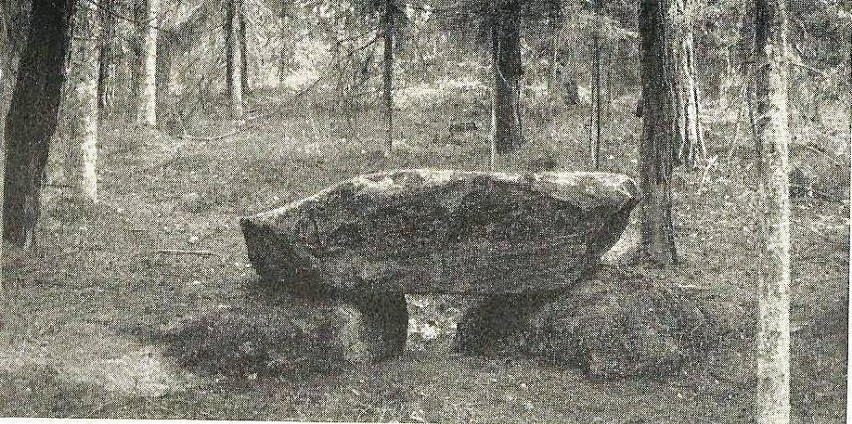 W Ligocie Oleskiej na wzgórzu znaleziono kamienną...