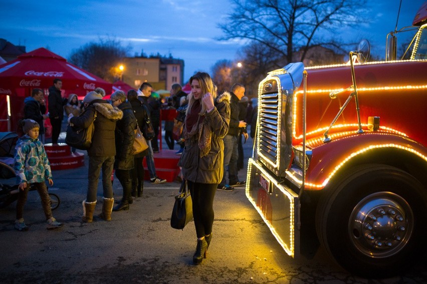 Ciężarówka Coca-Coli przyciągnęła tysiące tarnowian