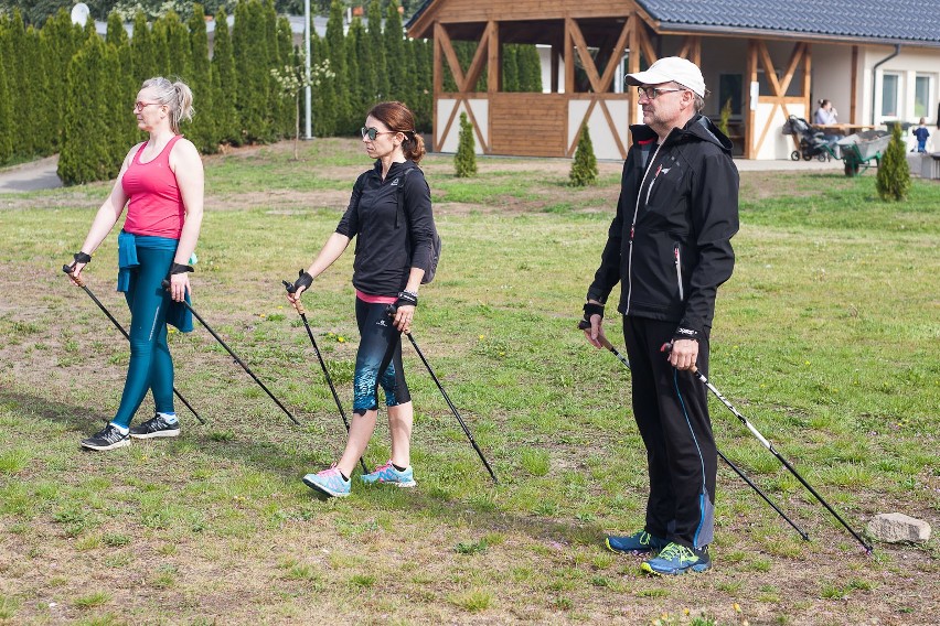 Nordic walking w PKiW w Słupsku. Zobacz zdjęcia