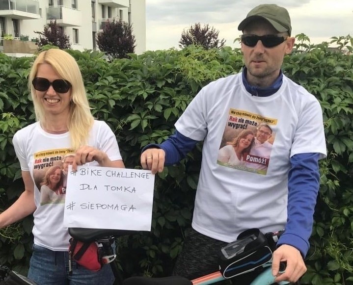 Paweł i Magda pojadą rowerem ze Świnoujścia do Gdyni. Chcą pomóc w leczeniu ciężko chorego Tomasza z Rumi. Zbiórka funduszy trwa
