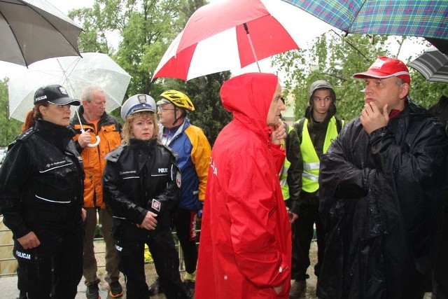 17 maja Rodzinna Majówka Rowerowa nie odbyła się z powodu obfitych opadów deszczu.