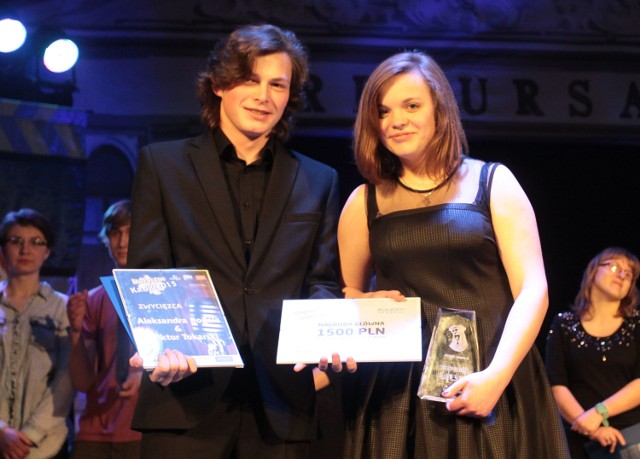 Aleksandra Rogala i Wiktor Tokarski to laureaci  Muzycznych Kazików 2015.