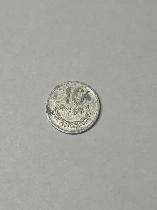 Moneta z PRL 10 gr. z 1971 r. oryginał