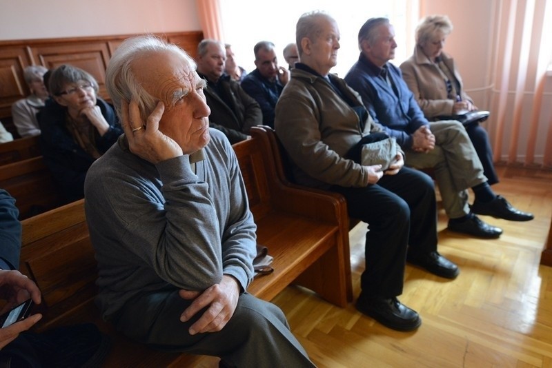 Na odczytaniu wyroku stawili się nie tylko przedstawiciele...