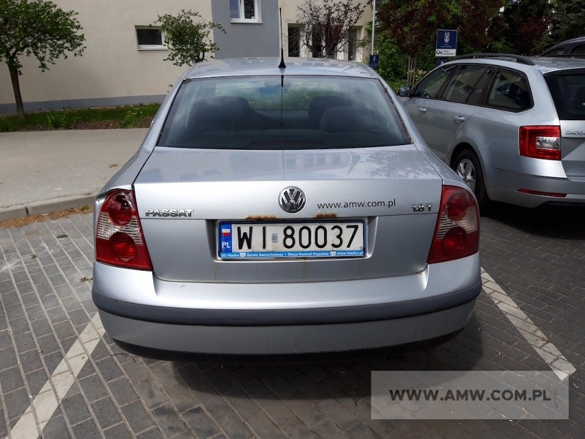 Samochód osobowy VW PASSAT 1,8 T Comfortline (niesprawny,...