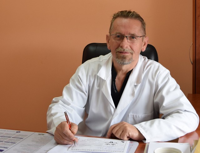 Zdzisław Ogonek, ginekolog i dyrektor Niepublicznego Zakładu Opieki Zdrowotnej Nowe Życie we Włoszczowie.
