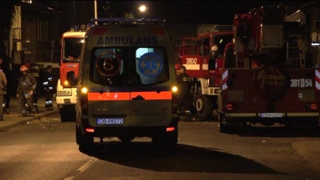 W wyniku eksplozji do szpitala trafiło 6 osób.