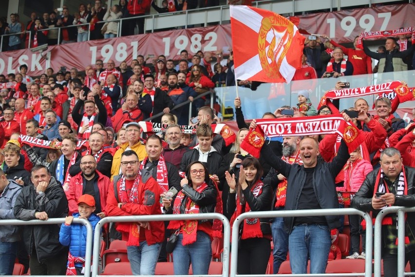 Widzew z mistrzem Polski Lechem może nie wygrać, ale Legię w ekstraklasie na pewno wyprzedzi. Zapewnią to kibice Widzewa