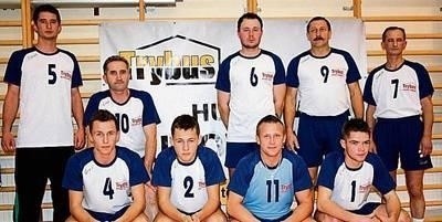 Prowadzący w I lidze zespół Trybusa Szymbark Fot. archiwum
