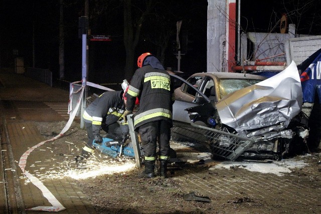 W wypadku na skrzyżowaniu ul. Kilińskiego i Tymienieckiego zginął 41-letni mężczyzna