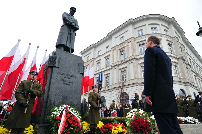 Święto Niepodległości 2015. Uroczystości na placu...