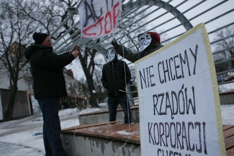 Marsz przeciw ACTA w Kostrzynie