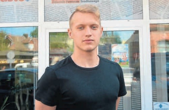 Szymon Zając, uczeń Politechniczego Liceum Ogólnokształcącego w Słupsku. Po maturze chce zdawać na architekturę