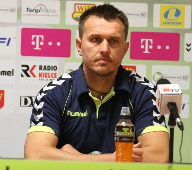 Trener Leszek Ojrzyński liczy, że Korona przełamie się w niedzielę w meczu z ŁKS Łódź i odniesie zwycięstwo. 