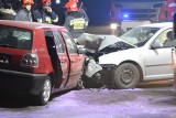 Wypadek na ul. Brzeźnej w Grudziądzu. Cztery osoby w szpitalu [wideo, zdjęcia]