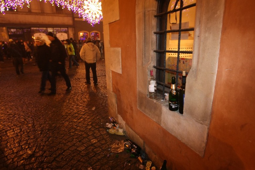 Sylwester na Rynku. Tak Wrocław witał Nowy Rok (MNÓSTWO ZDJĘĆ)