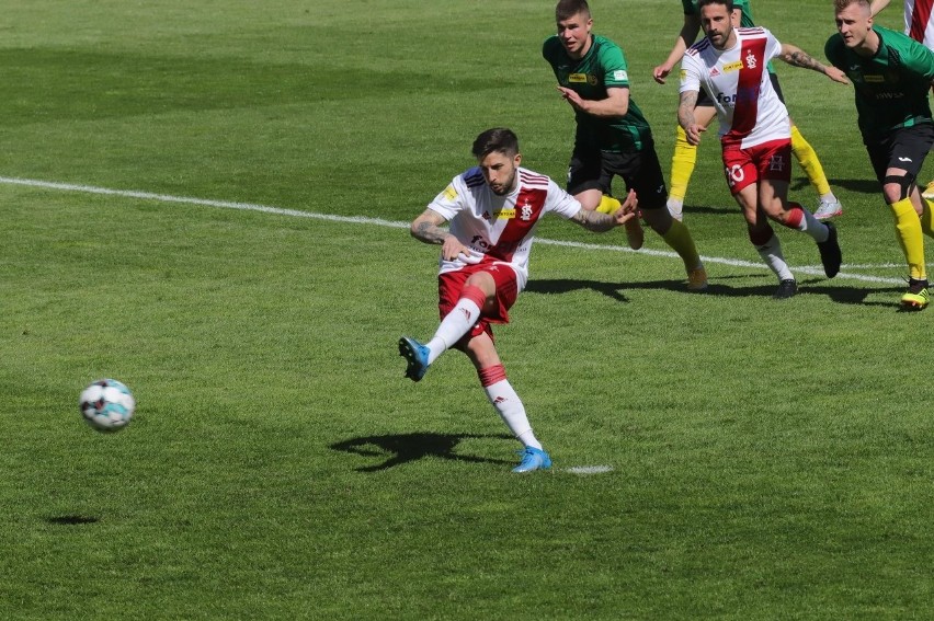 ŁKS - GKS Jastrzębie 1962 Zdrój 1:1. Kompromitujący remis ełkaesiaków na stadionie przy al. Unii