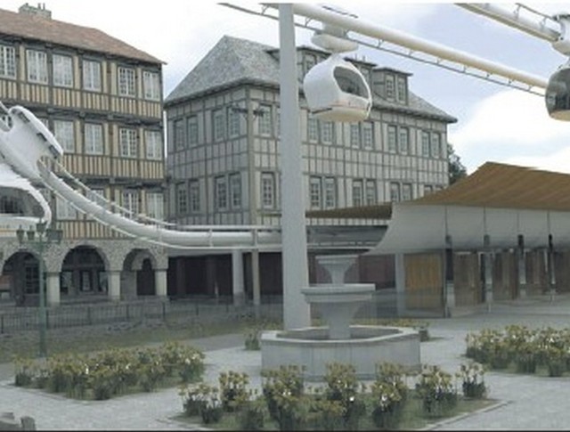 Gondole zaproponowane przez Olgierda Mikoszę rozpaliły wyobraźnię wielu szczecinian. Miasto uznało jednak, że projekt jest nierealny.