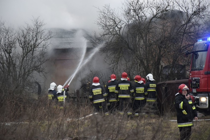 Śmiertelny pożar we wsi Mokra koło Skierniewic