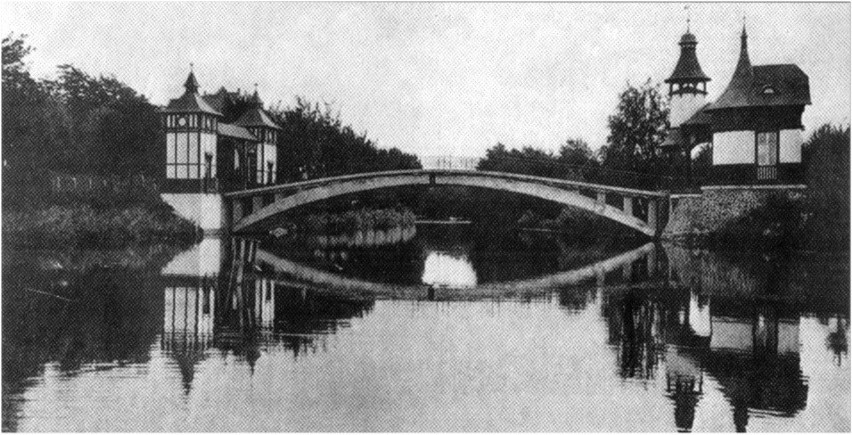 Tak wyglądał mostek japoński w Parku Kasprowicza w Szczecinie. Zobacz zdjęcia Westendseebrücke sprzed lat