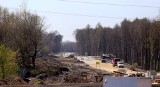Katowice. 1500 drzew wycięto pod budowę drogi wokół Nowego Nikiszowca. Drogę poprowadzono przez las. Architekt Konieczny jest oburzony