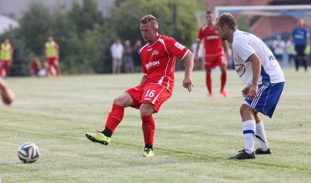 Adrian Budka zagrał w jesiennym meczu w Pajęcznie