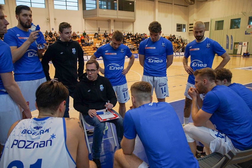 Trener Enei Basket, Przemysław Szurek, po meczu z Polonią w...