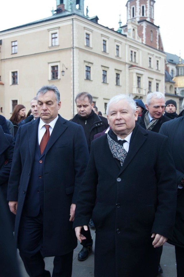 09.12.2016 krakowpremier wegier wiktor orban w krakowien/z wiktor orban jaroslaw kaczynskifot. joanna urbaniecgazeta krakowska