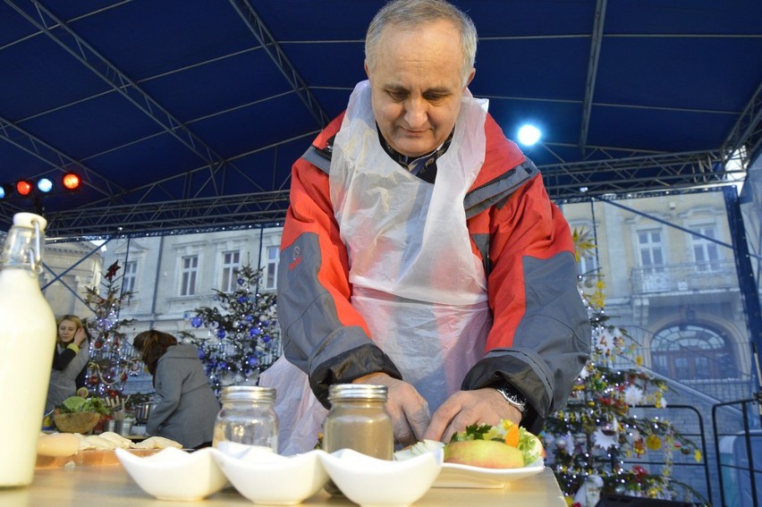 Gorlice. Na rynku zrobiło się świątecznie