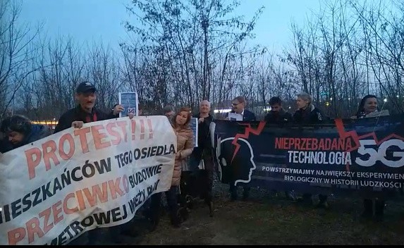 Mieszkańcy Dąbrowy Górniczej sprzeciwiają się budowie masztu...