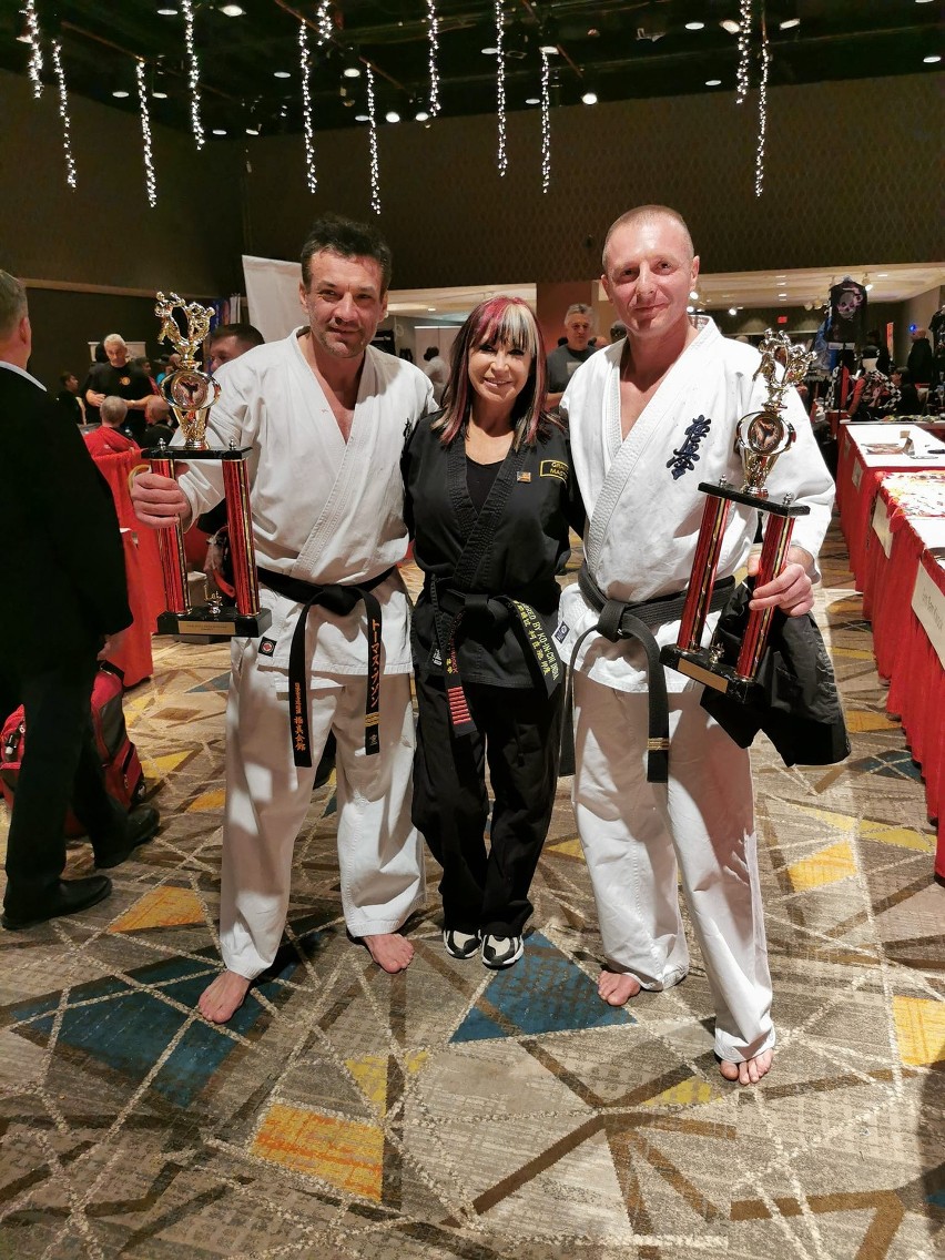 Ernest Miszczyk z Klubu Karate Kyokushin Chikara z Kielc na prestiżowej gali w Atlantic City w Stanach Zjednoczonych. Zobacz zdjęcia 