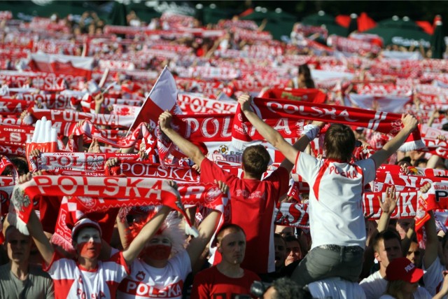 Tak wyglądała strefa kibica na Błoniach podczas piłkarskiego Euro 2012