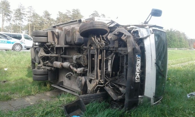 Do zdarzenia doszło na 232. km autostrady A4 w kierunku Katowic.